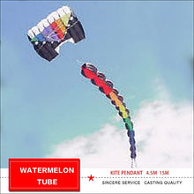 TiffyDance Colorful Tube Shape Kite Windsock 15M 3D Inflatable Tail