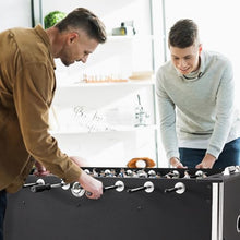 VEVOR Foosball Table 55 inch Standard Size Indoor Full Size for Home, Family, and Game Room Black