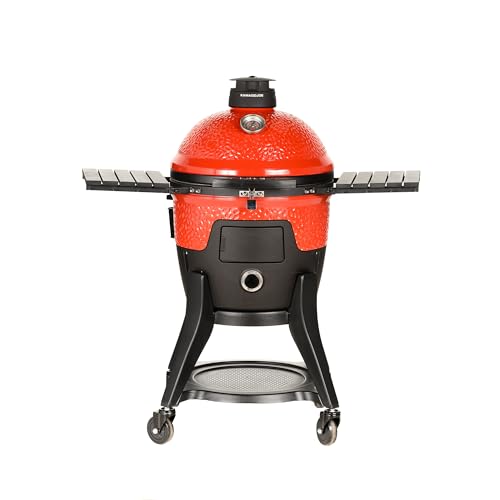 Kamado Joe 18-Inch Pellet Joe Grill and Smoker Red