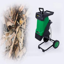 Heavy Duty 4500 RPM Garden Waste Chipper for Backyard Composting 2400W