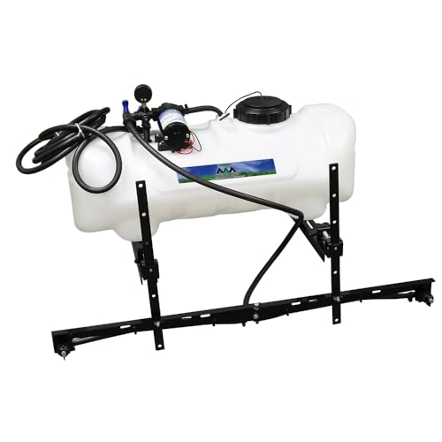 Master Mfg 15-Gallon ATV & UTV Broadcast Boom Sprayer - 7ft Swath, 2.2GPM, 70PSI Max, Amazon Exclusive