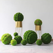 WIGING Artificial Moss Balls, Simulated Moss Ball for Garden Floral Arrangements and Crafting, Artificial Green Plant Mossy Globes (Color : Green, Size : Diameter: 50cm/19.68in)