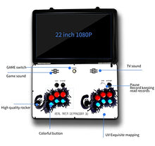 WYGaming Portable 20000 in 1 3D Arcade Game Console 22-inch Screen