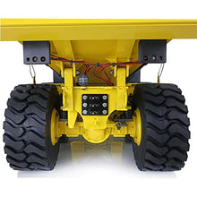 TOUCAN RC HOBBY 1/14 Metal Hydraulic Articulated Truck Dumper Yellow