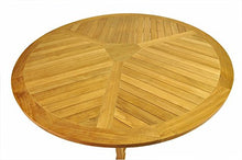 Anderson Teak Mission Round Table, 51-Inch