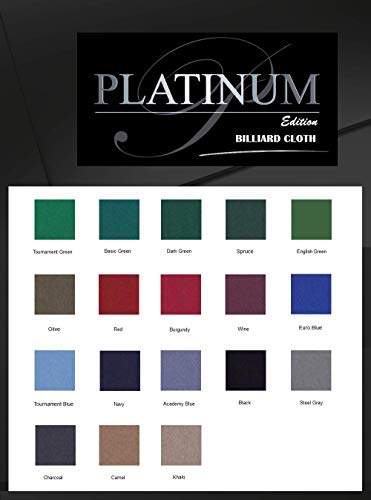 DB Entertainment Company Billiard Pool Table Cloth Basic Green