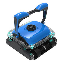 Robotic Pool Vacuum Cleaner, Automatic Pool Cleaner with Wall Climbing, Two Larger Filter Baskets and 50FT Floated Cord, Easy to Clean Above/In-ground Swimming Pool