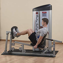 Body-Solid S2LPC-2 Pro Clubline Series II Leg Press and Calf Raise Machine Gray