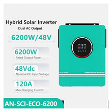 SFBBHF Solar Charge Controller Hybrid Solar Inverter 1KW 3KW 4.2KW 6.2KW 10.2KW Build-in Mppt Controller 500VDC PV Input 230VAC 12V 24V 48V(6.2KW 48V)