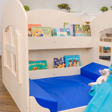Children's Factory Value Line Kids Bookshelf Reading Nook Wooden-Blue