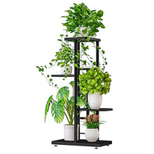 iumLeap Flower Stand 4 Tier Plant Stand Multiple Flower Pot Holder Shelves Planter Rack Storage Organizer Display, Gris-43x22x82cm