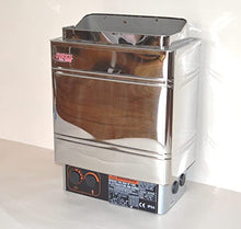 Turku S/S TU90WD 9KW 240V Residential Stainless Steel Sauna Stove