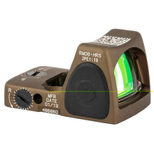 Trijicon RMR Adjustable LED Sight 3.25 MOA Red Dot Coyote Brown