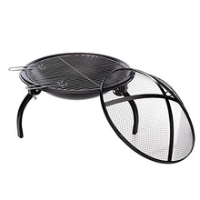 Garden Fire Pit Outdoor Party BBQ Fire Pit with Stick Winter Heating Furnace Charcoal Fireplace Brazier Burning Stove BBQ Grill