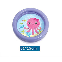 Portable Round Family Size Swimming Paddling Pool Fun Kids Outdoor Paddling Pool Foldable and Easy to Store Summer Backyard Water Party