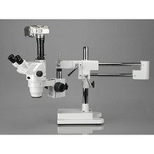 AmScope Professional Trinocular Stereo Zoom Microscope with Eyepieces and Barlow Lenses