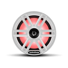 Rockford Fosgate M2-8H 8” 2-Way Marine Speakers with Multicolor LED Lights - White