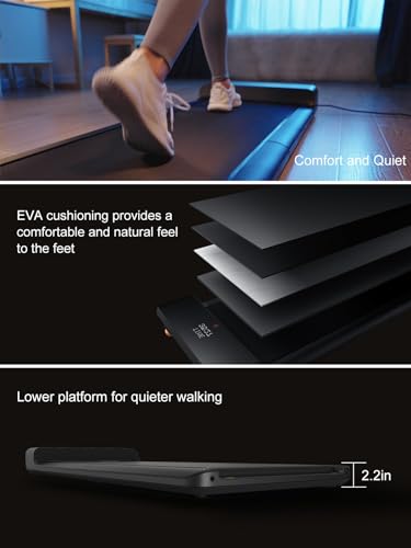 WALKINGPAD A1 Pro Walking Pad Folding Treadmill Black