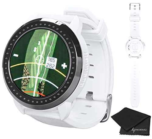 Wearable4U Bushnell iON Elite White Golf GPS Watch Bundle