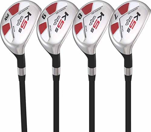 Majek Senior Men’s Golf All Hybrid Partial Set Black