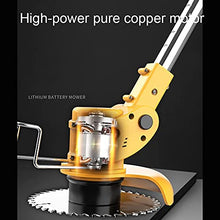 20000mA Rechargeable Electric Hovering Lawn Mower Lithium Electric Lawn Mower Multi-Function Weeder Electric Lawn Mower