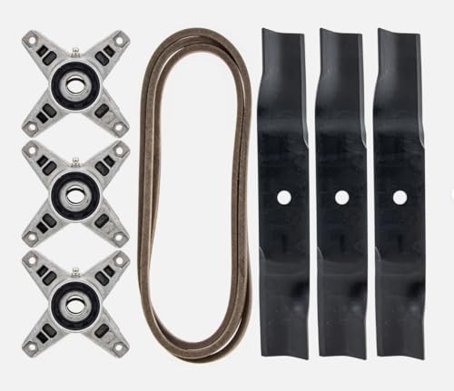 Blade Spindle Belt Kit 54 918-04426 942-04416 Replacement for CUB CADET OEM
