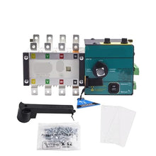 Diesel Generator Dual Power Automatic Transfer Switch 4P 100A 63A 80A AMP Generator Parts AC220V