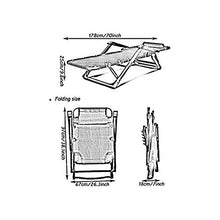 IIPOSAQQ Patio Zero Chair Outdoor Folding Adjustable Reclining Chairs Pool Side Using Lawn Lounge Chair Folding Camping Chair Leisure Lounge Chair (Color : C Size : 67x66cm) (D 67x66cm)