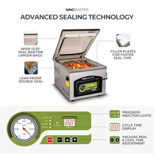 Vacmaster VP230 Chamber Vacuum Sealer Stainless Steel Silver