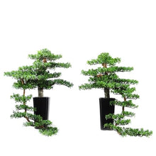 MVUYO Bonsai Plant Simulation Sample Room Root Carving Creative Welcome Pine Bonsai Decoration