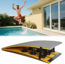 BTOIASYHF Diving Board for Pool, Gymnastics Springboard for Adults, Dual-Use Jump Training Platform with 9 Upgraded Springs, Slip-Resistant Surface, Heavy-Duty Hardwood Frame