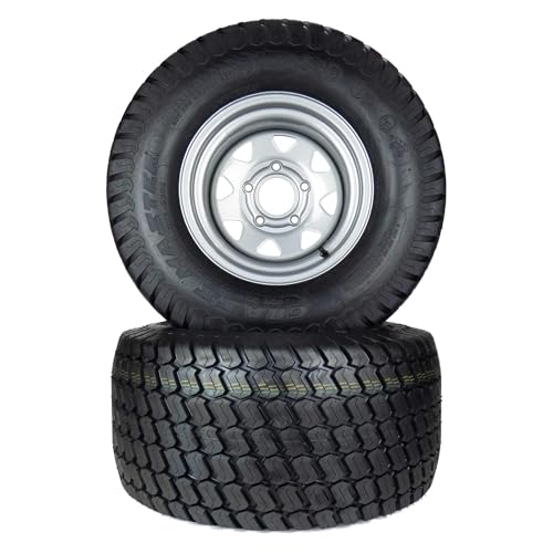 (2) Turf Tire Assemblies 26x12.00-12 Fits Hustler Super Z 66" 72" 604455