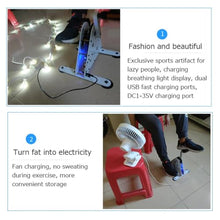 50W / 100W Pedal Generator With USB Output, Portable Foot Power Generator