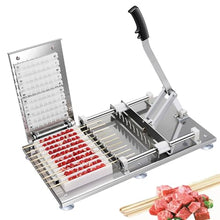 Skewer Making Tool, Meat Skewer Maker,10pieces/batch and String Length 10-35cm Adjustable,for Restaurant, BBQ Party