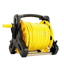 Etsuosy Garden Hose Reel Cart, ABS, 30m, Wall Mount, Hand Crank