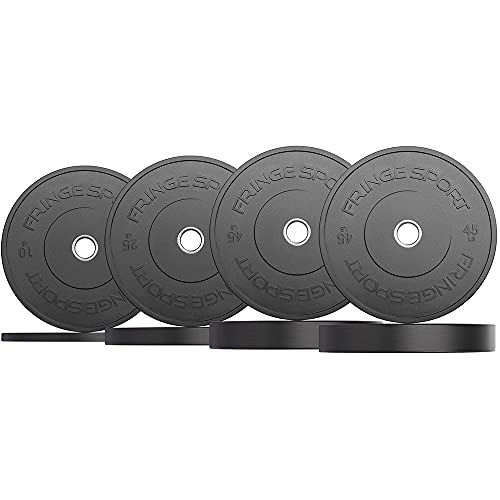 OneFitWonder Bumper Rubber Plates Set Black