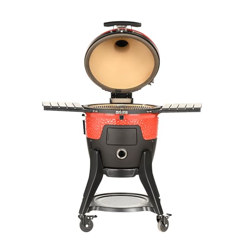Kamado Joe 18-Inch Pellet Joe Grill and Smoker Red