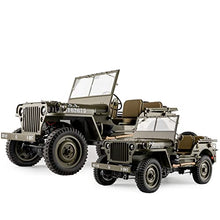 WOWRC RocHobby 1/6 1941 MB Scaler RC Car 4x4 Green