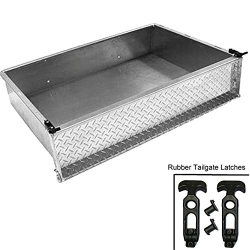 Performance Plus Carts Yamaha Drive2 Golf Cart Aluminum Diamond Plate Cargo Box