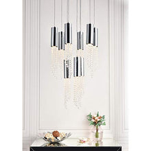 Elegant Lighting Niagara - Nine Light Pendant