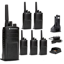 Motorola Solutions 6 x RMV2080 On-Site 2-Way Business Radio Black