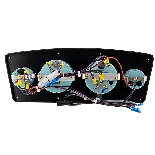 DeckMate Large Pontoon Gauge Panel Carbon Fiber