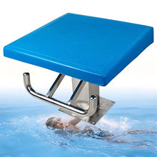 JYETAXDISS Standard Pool Diving Board,Heavy Duty Jump Stand Pool Diving Board,Professional Diving Boards Platform,with Anti Slip Rubber Face,Load 600lbs,Inclined at 15° A