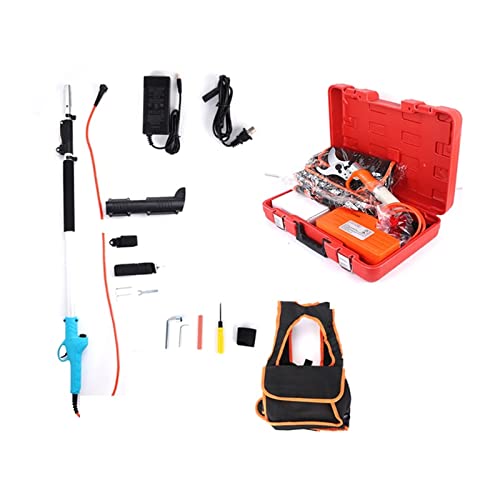 Electric Secateurs, 36V Electric Pruner, 0-45Mm Lithium Branches, 1.2-1.8M Hedge Trimmer Extension Rod