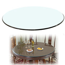 KXWOQ3ED Round Glass Tabletop, 20" - 40" Clear Tempered Glass Table Top, Flat Polished Edge, Circle Glass Table Top for Dining Table, Coffee Table, Home and Office(95 CM(38 INCH))