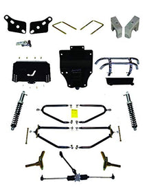 Jake's Lift Kits Club Car DS Golf Cart Long Travel Lift Kit | Independent Front Suspension | Compatible with 2003.5-Up DS Models | Plastic Front Hub Covers