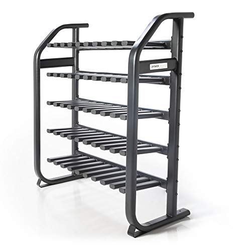 Power Systems Denali Series Vertical Dumbbell Rack Black