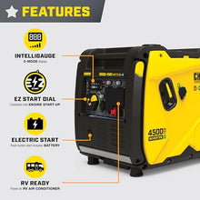 Champion 4500-Watt Electric Start Dual Fuel Portable Inverter Generator