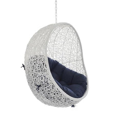 Outdoor Escape White Outdoor Patio Lounge Chair Without Stand, Contemporary Design, Cushioned Seating, Durable Frame, Perfect for Outdoor Living