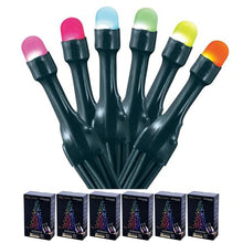 Home Heritage 6-Pack Lumations 16.3ft Christmas Holiday Party Lights — 50 RGB LED Wrapped Dome Lights — Twinkly Smart App Control